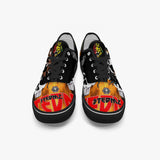 Stedmz KIZZ - Black Canvas Low Top