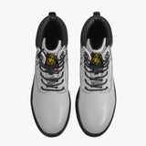 Third World High Top Leather Boot White